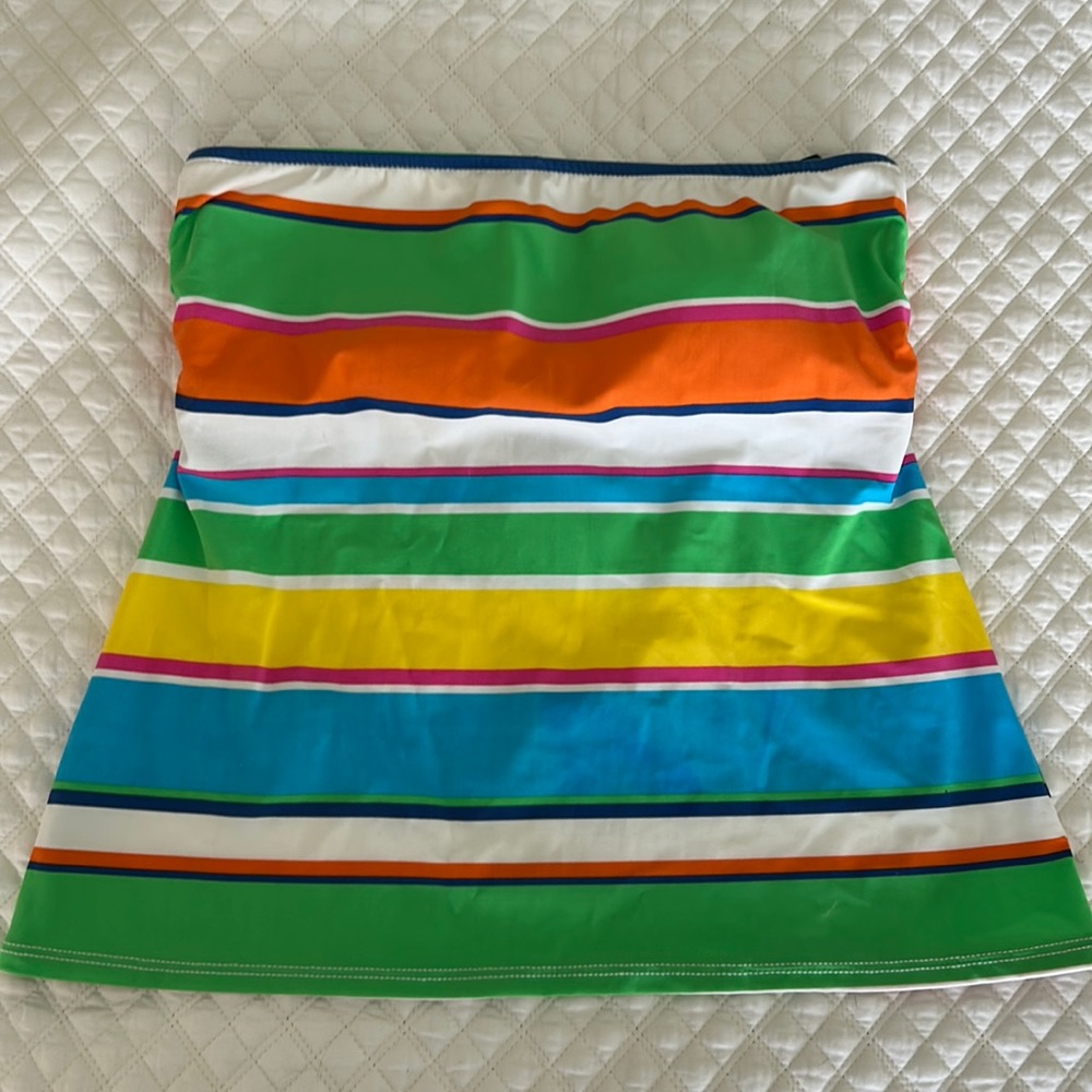 Strapless tankini top by Ralph Lauren size S